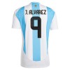 Maglia ufficiale Argentina J. Alvarez 9 Casa 2024 per Uomo